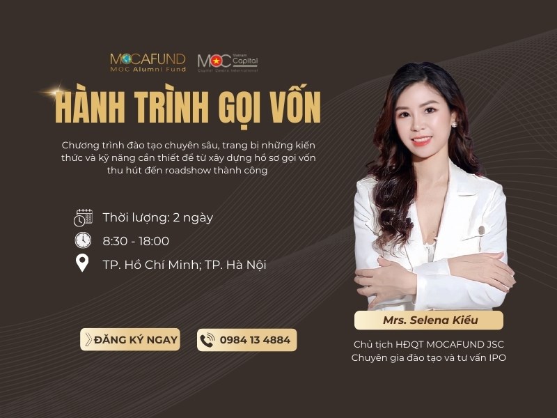 Chương trình tư vấn đào tạo Hành Trình Gọi Vốn 