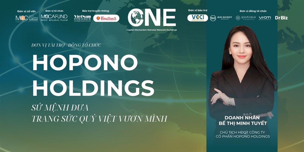 HOPONO HOLDINGS - Sứ mệnh đưa trang sức quý Việt vươn mình