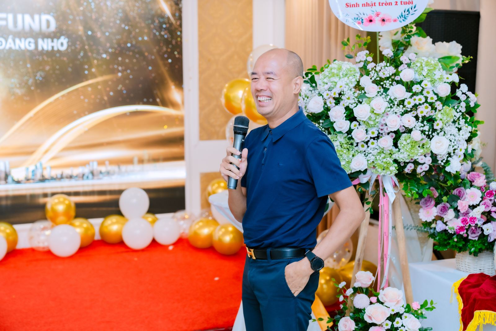 Anh Lê Hùng gửi lời chúc kỷ niệm 2 năm MOCAFUND 