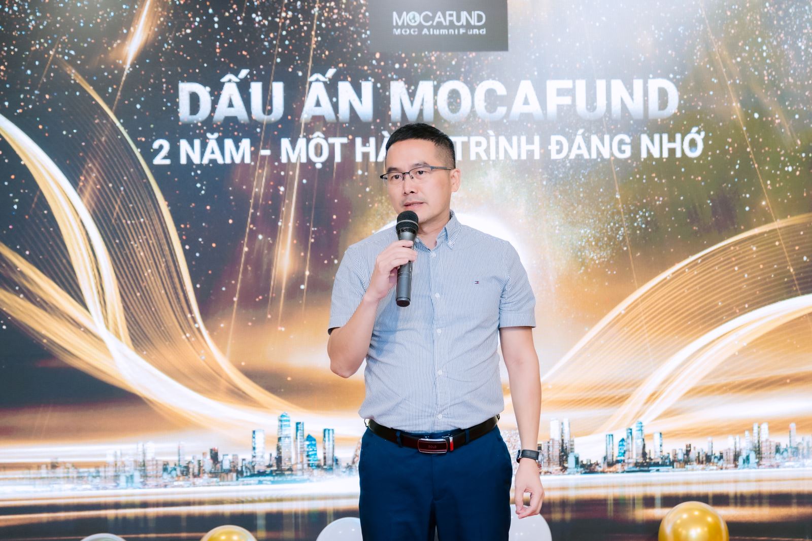 Phó Chủ tịch HĐQT Lưu Hồ Quang gửi lời chúc đến MOCAFUND 