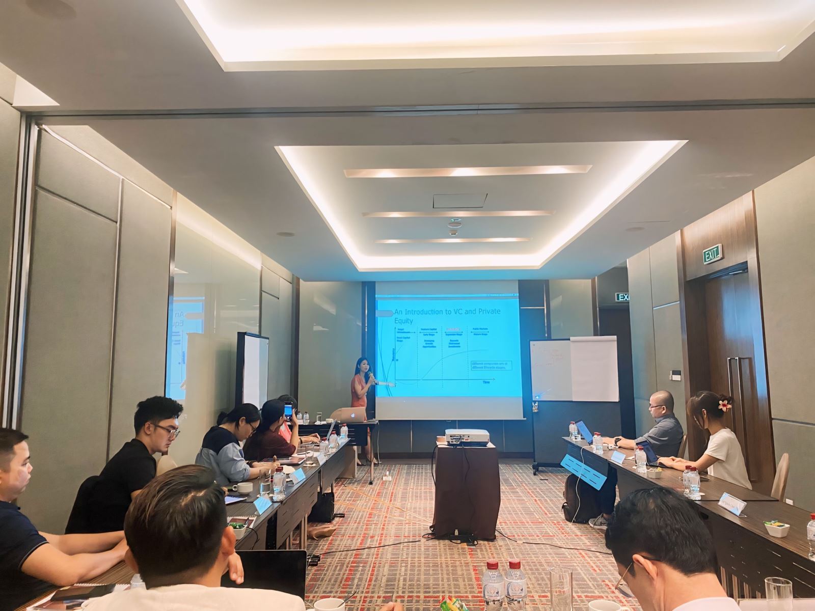 Bà Kiều Kim Thành giảng tại khoá học IPO Unlock Business Value 