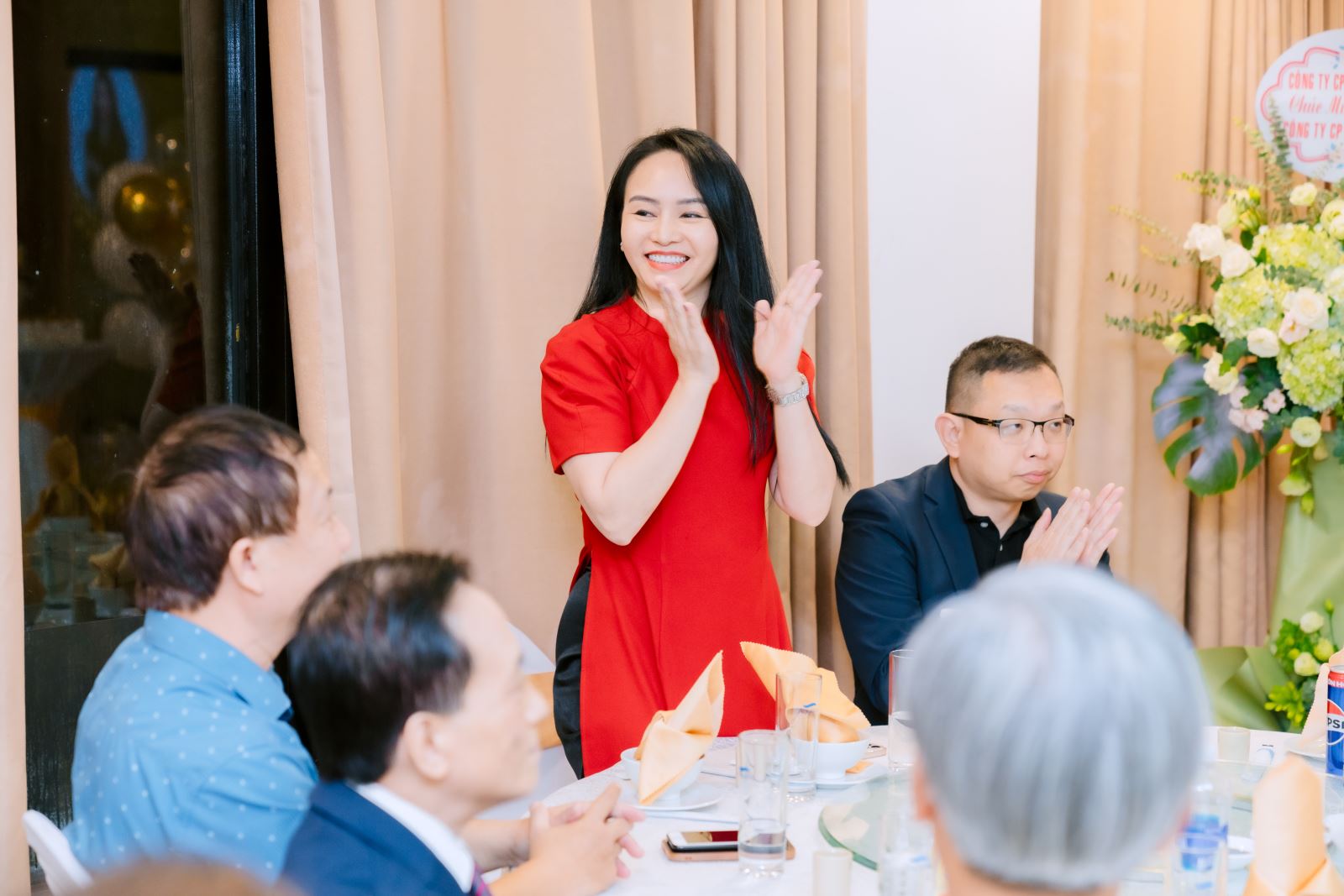 Phó Chủ tịch Bế Thị Minh Tuyết tại buổi lễ 