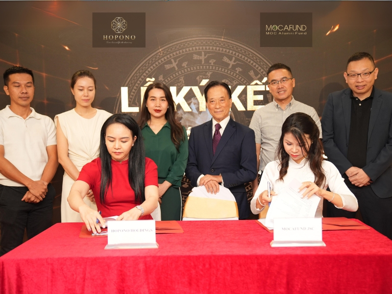 MOCAFUND ký kết với HOPONO