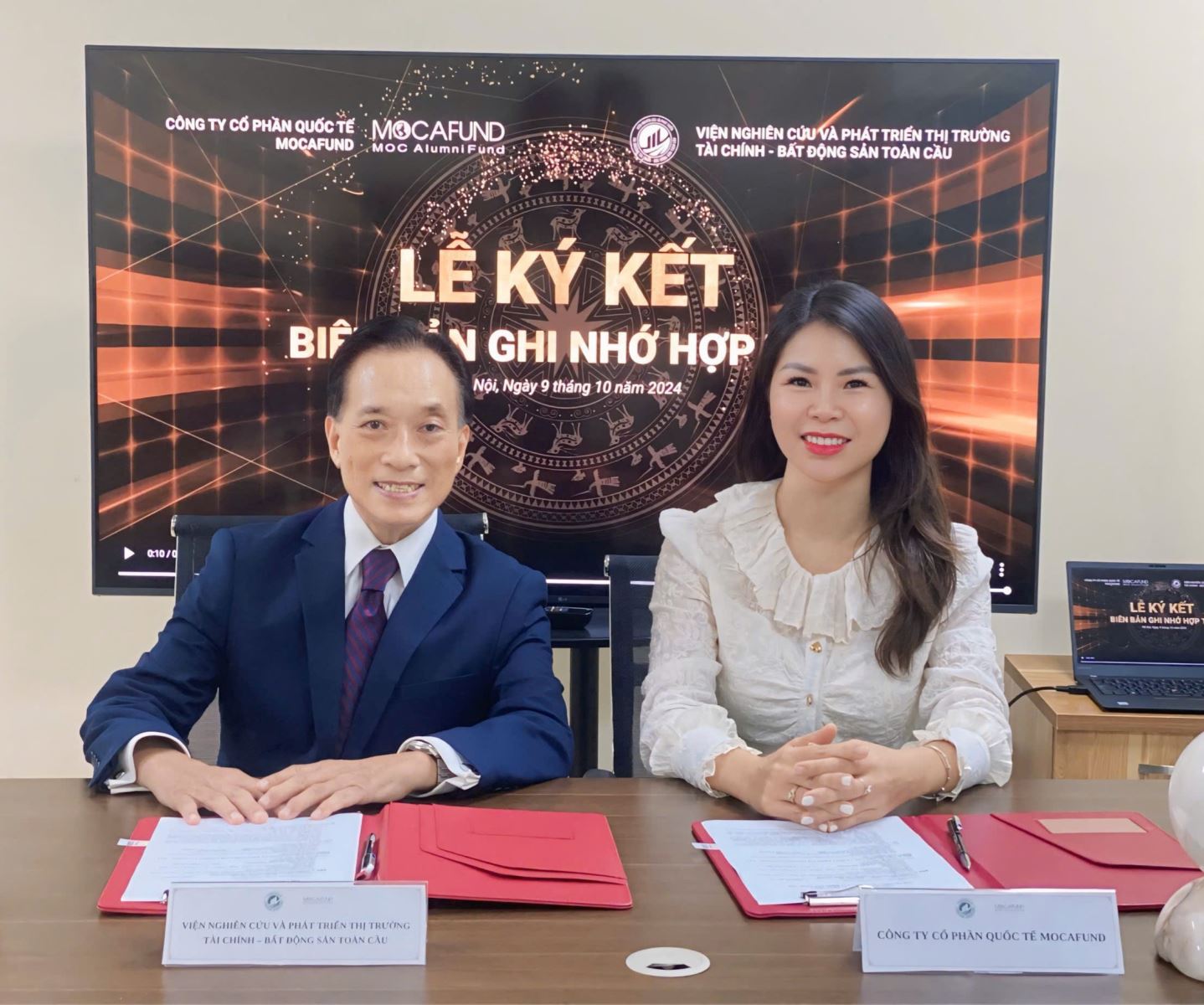 MOCAFUND kí kết hợp tác với Viện Nghiên Cứu và Phát Triển Thị Trường Tài Chính – Bất Động Sản Toàn Cầu